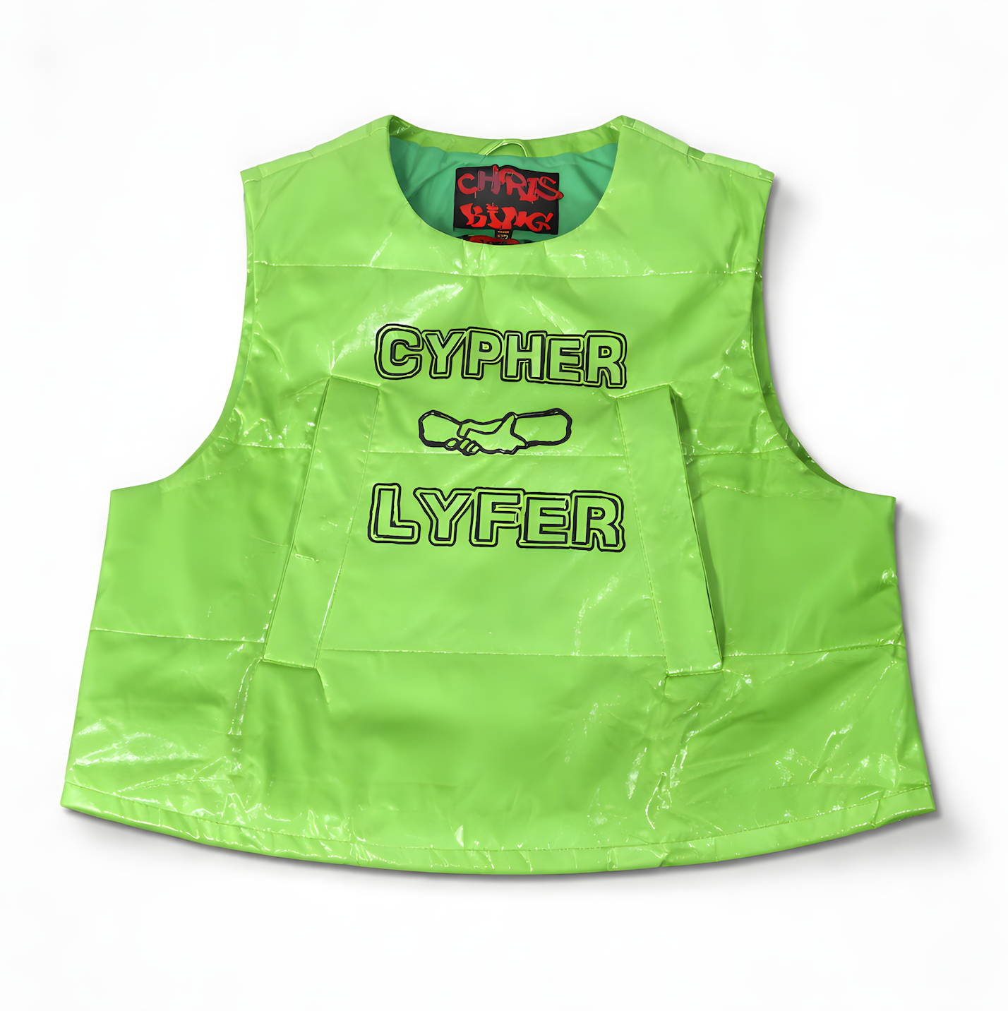 Lime-Green 2Pac Cypher Lyfer Vest